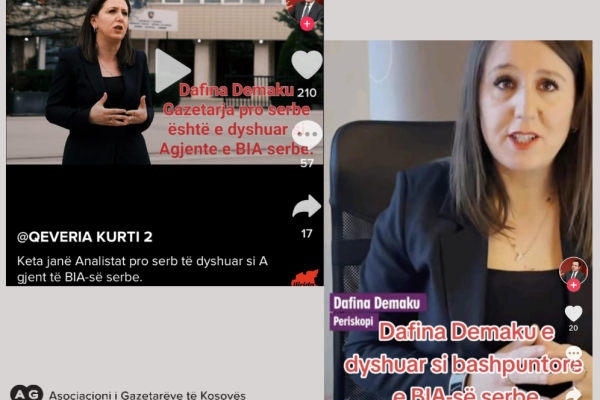 Fushatë linçuese kundër Dafina Demakut - kryeredaktore në Periskopi dhe analiste në KTV