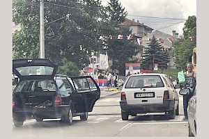 Ekipi i RTV 21 ndiqet nga një person i armatosur në Leposaviq