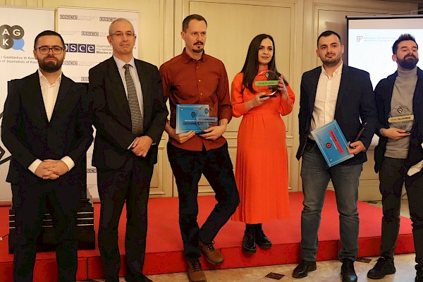2021 Annual Journalism Awards – Kastriot Berisha wins “Journalist of the Year”