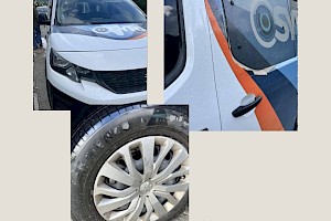 Syri.net's car is vandalized in Leposaviq