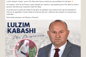 Pretnje osoblju RTV Besa u Prizrenu